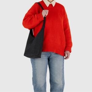 BAGGU Black Shoulder Bag